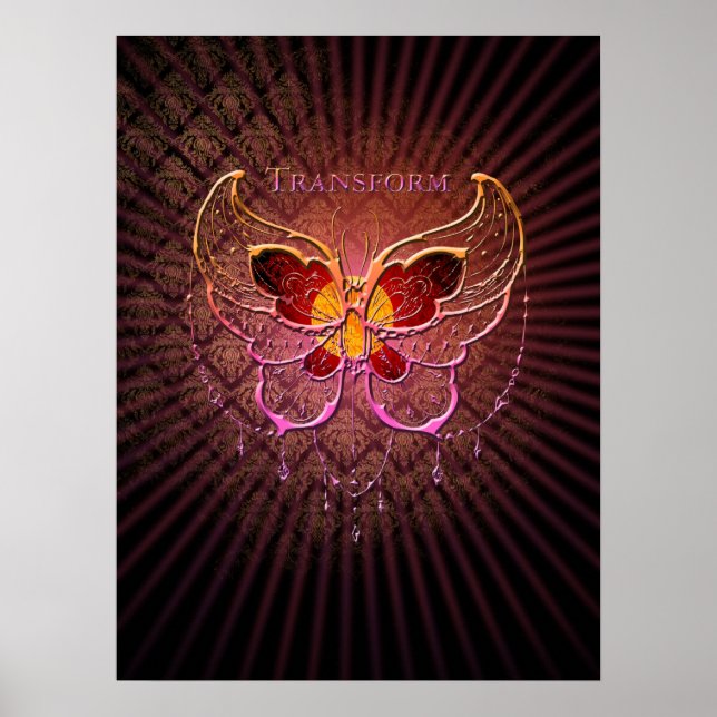 Transform Butterfly Moth - Poster (Frente)