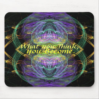 Transformado que U pensa a arte Mousepad do