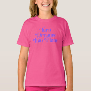 Transforme Sonhos em Planos – Camiseta Motivaciona