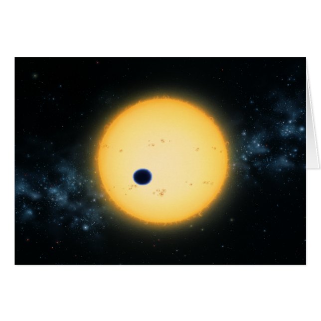 Trânsito do cartão HD209458 (Frente Horizontal)