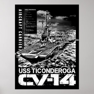 Transportadora aérea Ticonpeta Poster Poster