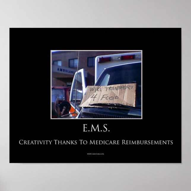 Transportará Para Poster Motivacional Comida (Frente)