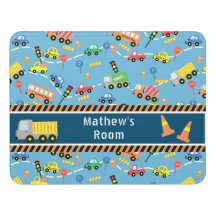 Transportation Boys Blue. Sinal de porta