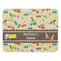 Transporte Brown. Placa de porta