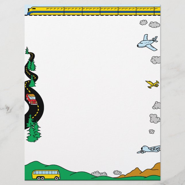 Transporte Letterhead (Frente)