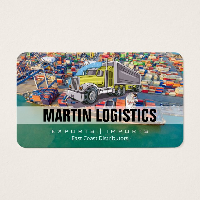 Transporte | Logística | Porto de Contêineres (Frente)