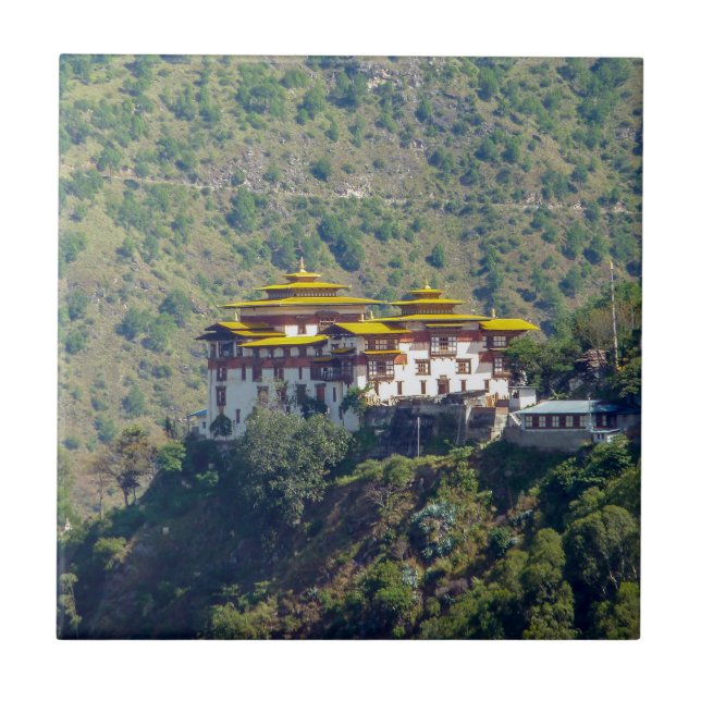 Trashigang Dzong - Butão Oriental, Hiamalaya, Ásia (Frente)