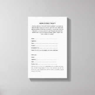 Tratado de Paz Mundial de Keshe sobre a Canvas