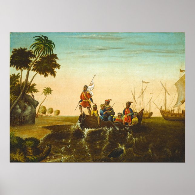 Tratado de Penn - Edward Hicks Fine Art Poster (Frente)