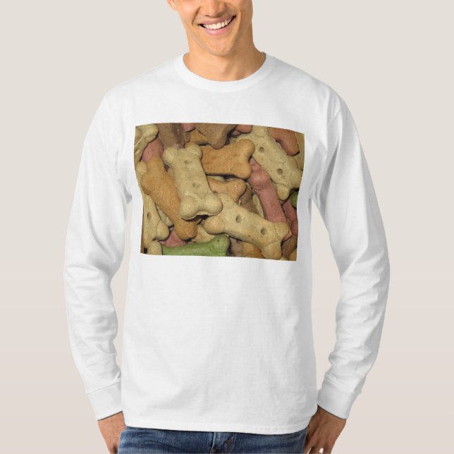 Tratamentos de cães significa camiseta de Capa lon (Frente)