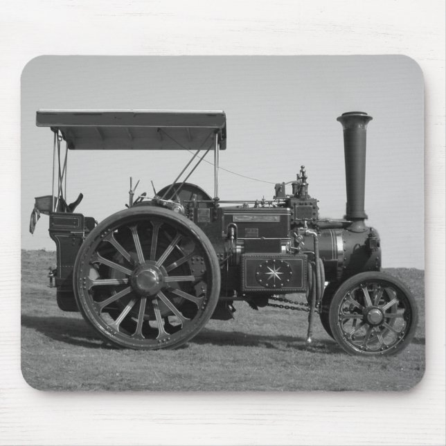 Trator velho Mousepad (Frente)