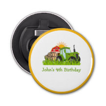 Trator verde | Decoração da Festa de aniversário d