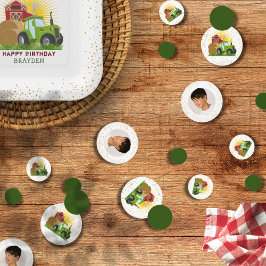 Trator Verde 🚜 Fazenda Aniversário Decor Fotográf