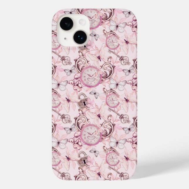 Trava Floral Steampunk - Floral Blossomas de Cerej (Verso)