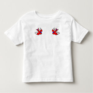 Trave acima sua camisa da andorinha do tatuagem