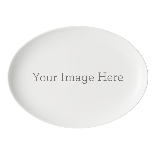 Travessa de Porcelana 33 x 23,49 cm (Frente)