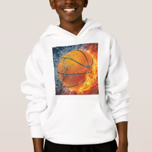 Travesseira de basquete em chamas