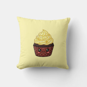 Travesseiro Almofada Kawaii Cupcake Com Glacê De L