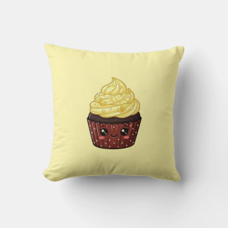 Travesseiro Almofada Kawaii Cupcake Com Glacê De L