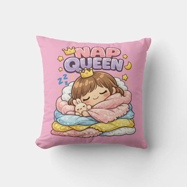 Travesseiro Almofada Nap Queen Kawaii (Frente)