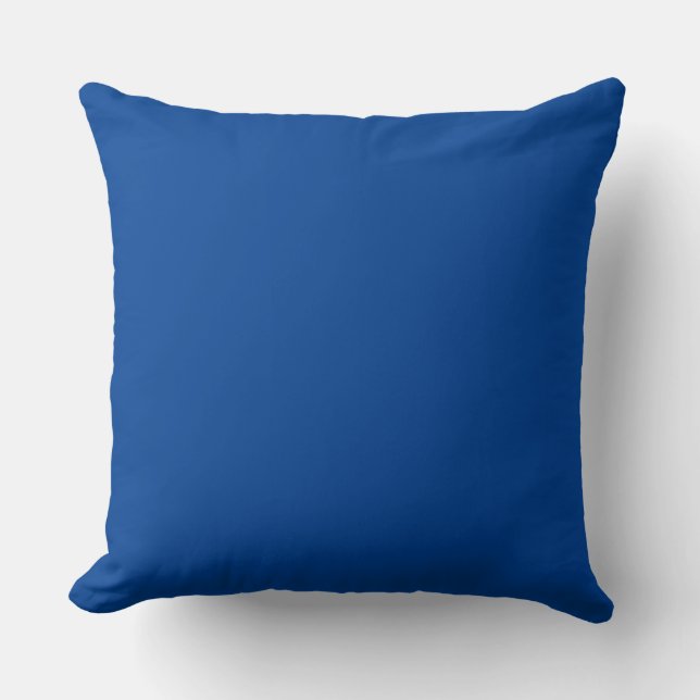 Travesseiro Azul | Almofada de Decoração Moderna p (Frente)
