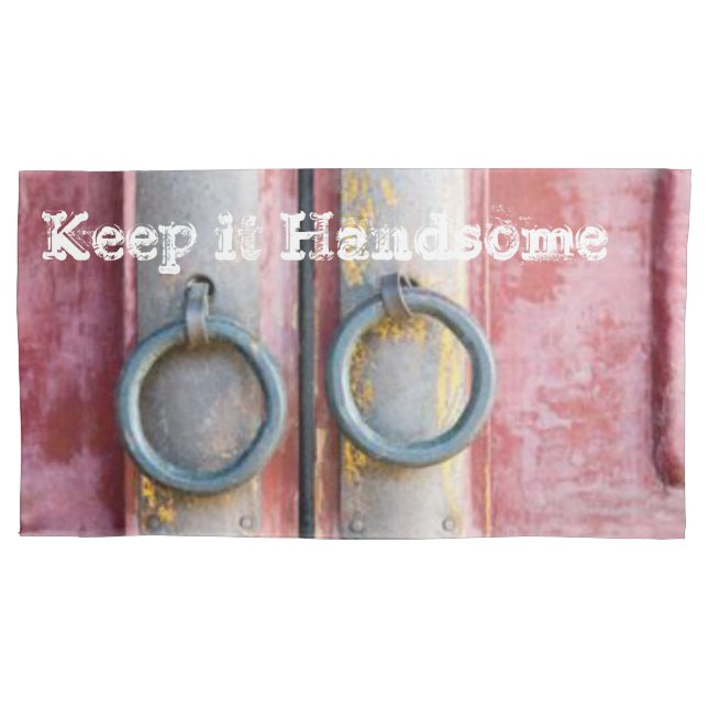 Travesseiro Capas Mantenha-o bonito, com trava ros (Frente)