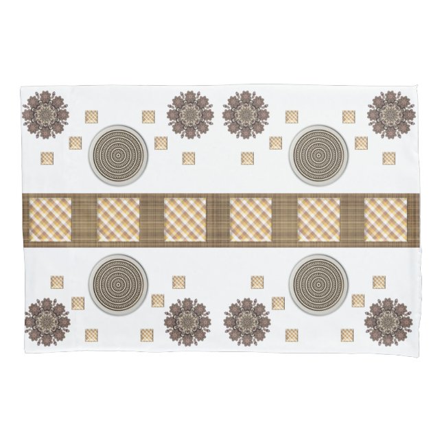 Travesseiro Castor Floral Quadrado (Frente)