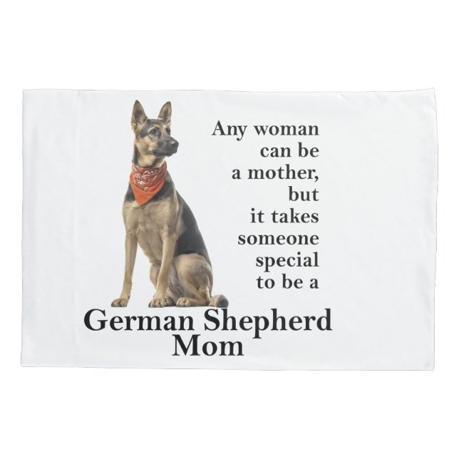 Travesseiro da Mãe german shepherd (Verso)