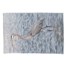 Travesseiro de água de Heron Azul