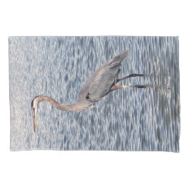 Travesseiro de água de Heron Azul