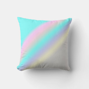 Travesseiro de Almofada Abstrato de Arte Rosa Past