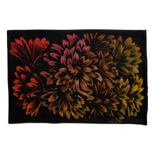 Travesseiro De Arte Flor Capas De Arte Floral E De