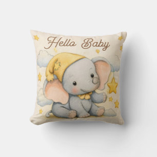 Travesseiro de Bebê Elefante Fofo Almofada para Be
