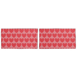 Travesseiro de Corações Rosa HAMbyWG