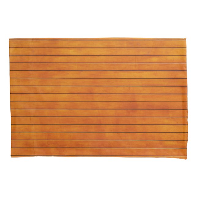 Travesseiro de grão de madeira natural (Frente-Esquerda)