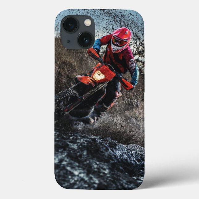 Travesseiro de motociclista de terra (Verso)