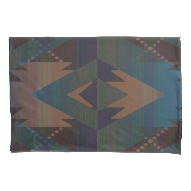 Travesseiro de padrão Aztec Design do sudoeste (Frente)