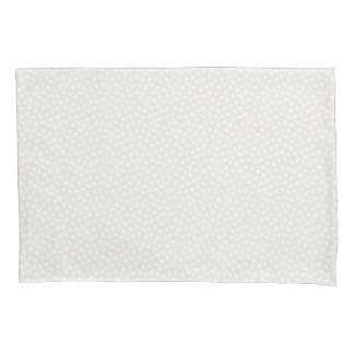 Travesseiro de Pontos de Aquarela Brancos de Neve