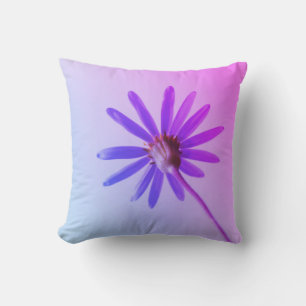 Travesseiro decorativo de Almofada de Flor Azul Es