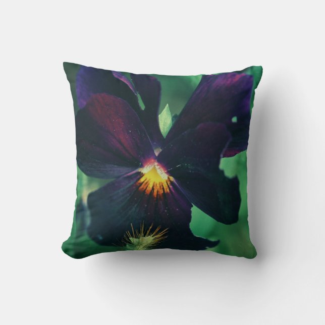 Travesseiro decorativo De Almofada Iris Roxo Escur (Frente)