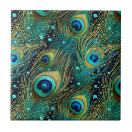 Travesseiro decorativo de Paixão de Peacock