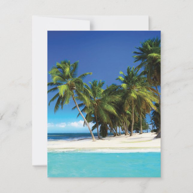 Travesseiro decorativo de praia exótico (Frente)