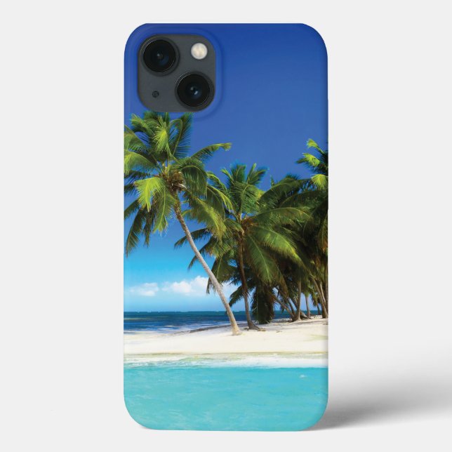 Travesseiro decorativo de praia exótico (Verso)