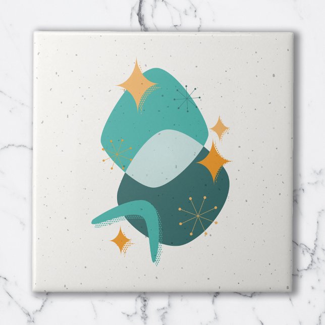 Travesseiro decorativo médio 17 da Era Atômica do  (Criador carregado)