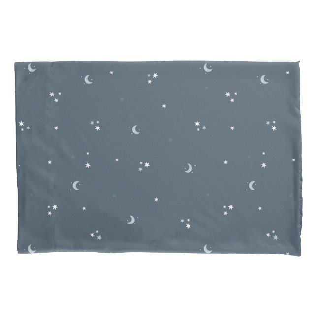 Travesseiro decorativo Starry Night Sky Moon & Sta (Frente)