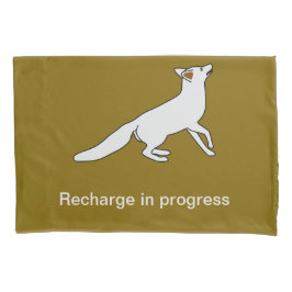 Travesseiro Energetic Fox - 'Recharge in Progress