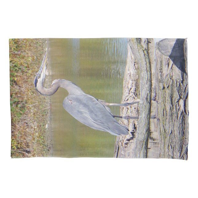 Travesseiro Heron Azul (Frente)