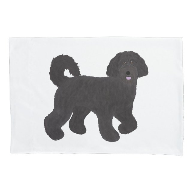 Travesseiro Labradoodle (Frente)