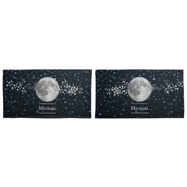 Travesseiro Personalizado Lunar (Frente - conjunto)