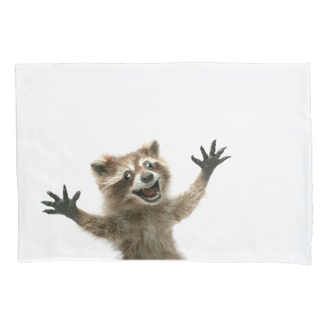 travesseiro Raccoon (Frente)